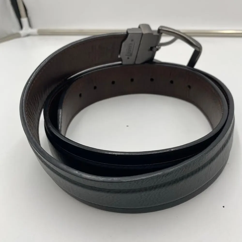 Levi's Men Black Leather Belt Size XL 42-44